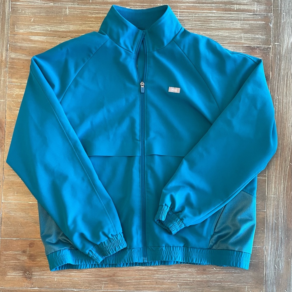 Figs Pacific Blue Sydney Jacket Semi Used